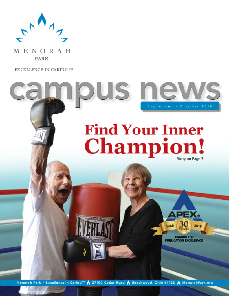 Menorah Park Senior Living Community Assisted Living, Nursing Home